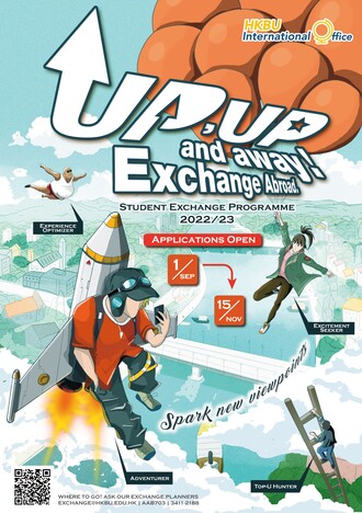 Opens Until 15 Nov! Up, Up and Away! Exchange Abroad 2022/23