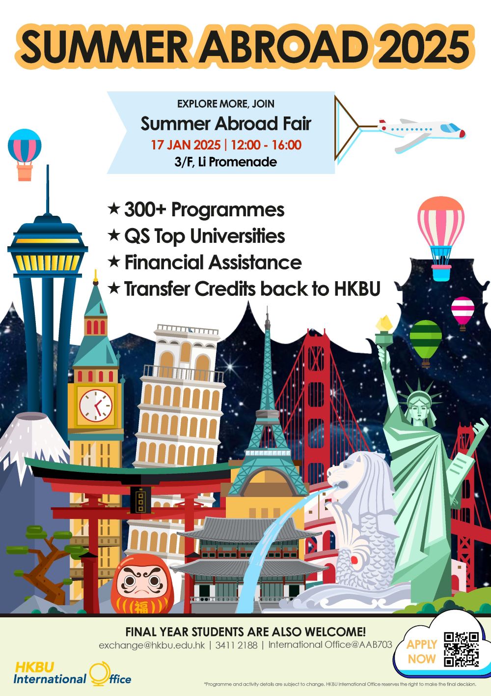 summer abroad fair 2025