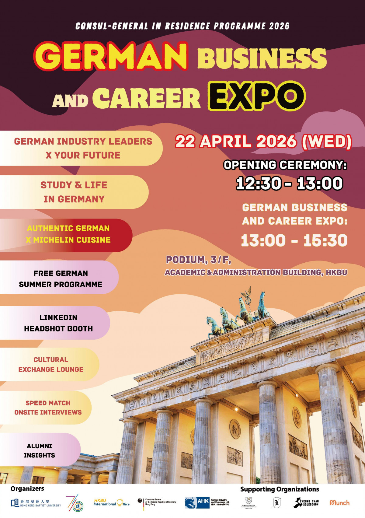Consul-General-in-Residence 2026: German Business and Career Expo
