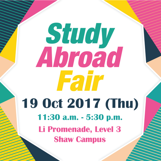 Study Abroad Fair 2017_Calendar