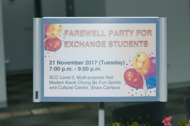 Image of Farewell Party for Exchange Students