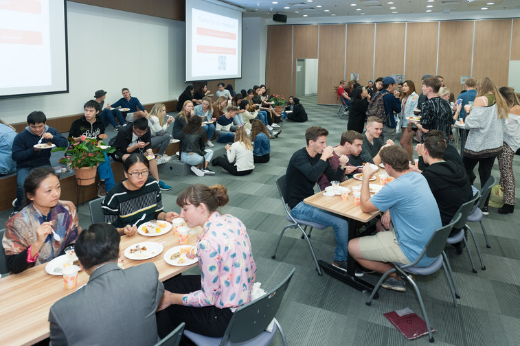 Image of Farewell Party for Exchange Students