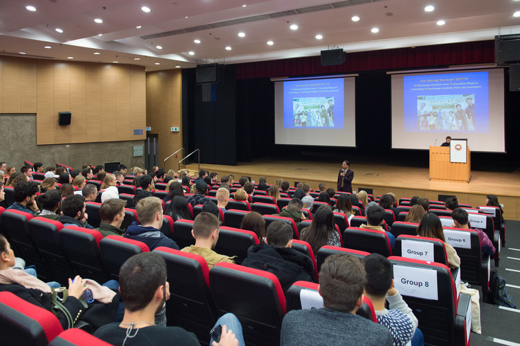 Image of Orientation Week for Incoming Exchange Students (Spring 2017/18 - Day 1)