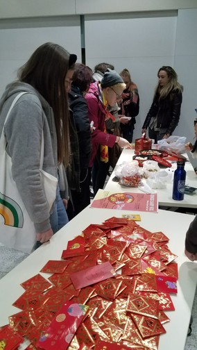 Image of Global Café - "Year of the Dog" Party - Spring 2018