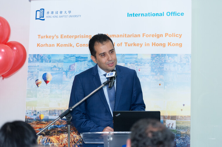 Image of Talk by Consul General of Turkey in Hong Kong