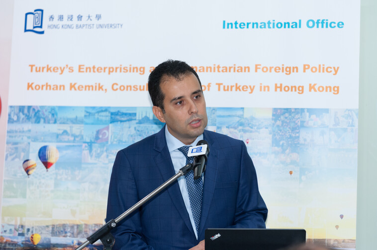 Image of Talk by Consul General of Turkey in Hong Kong