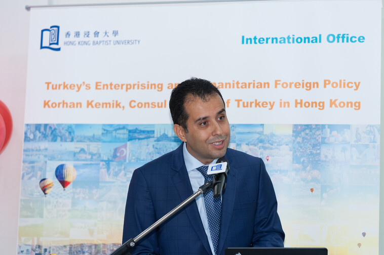 Image of Talk by Consul General of Turkey in Hong Kong