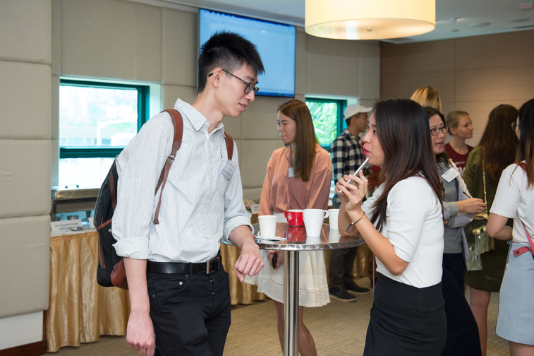 Image of Get-Together with Students at HKBU (1 Nov 2018)