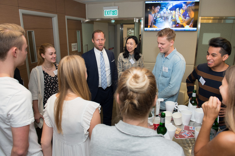Image of Get-Together with Students at HKBU (1 Nov 2018)