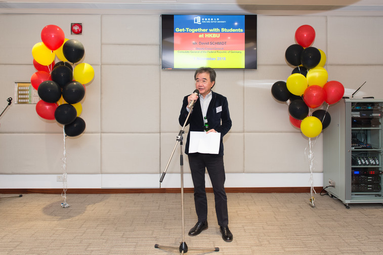 Image of Get-Together with Students at HKBU (1 Nov 2018)