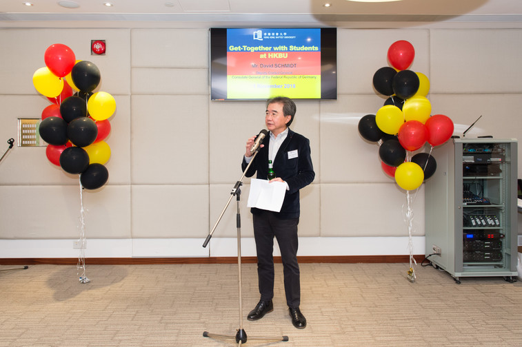 Image of Get-Together with Students at HKBU (1 Nov 2018)