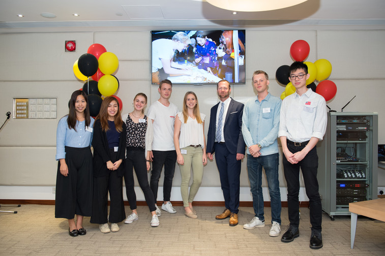 Image of Get-Together with Students at HKBU (1 Nov 2018)
