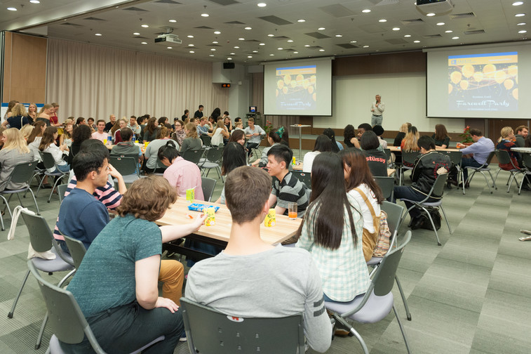 Image of Farewell Party for Exchange Students - Fall 2018
