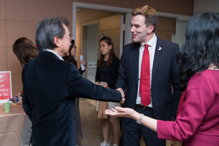 Image of Lunch Gathering with British Consul
