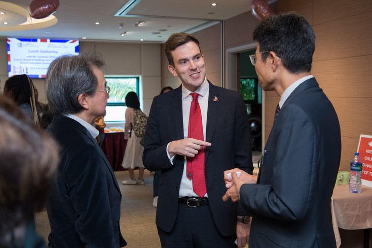 Image of Lunch Gathering with British Consul