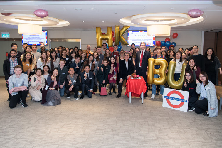 Image of Lunch Gathering with British Consul