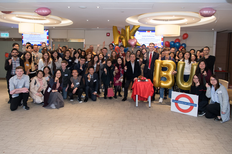 Image of Lunch Gathering with British Consul