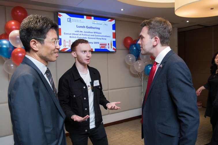 Image of Lunch Gathering with British Consul