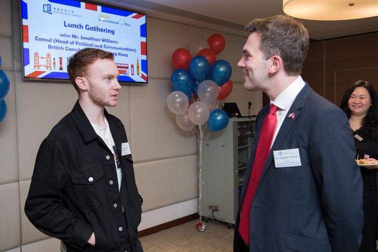 Image of Lunch Gathering with British Consul