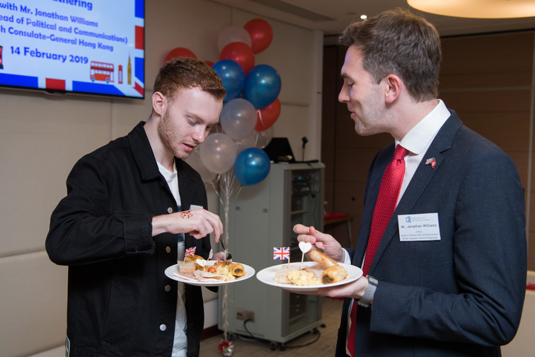 Image of Lunch Gathering with British Consul