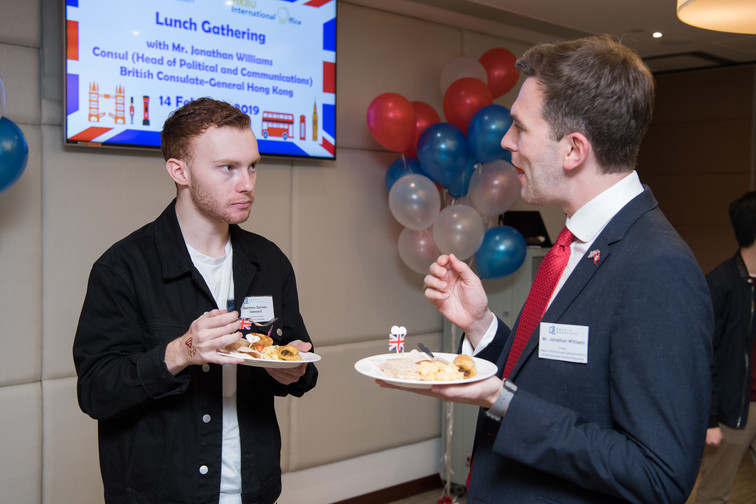Image of Lunch Gathering with British Consul