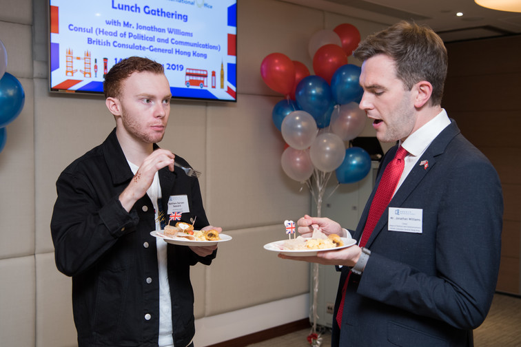 Image of Lunch Gathering with British Consul