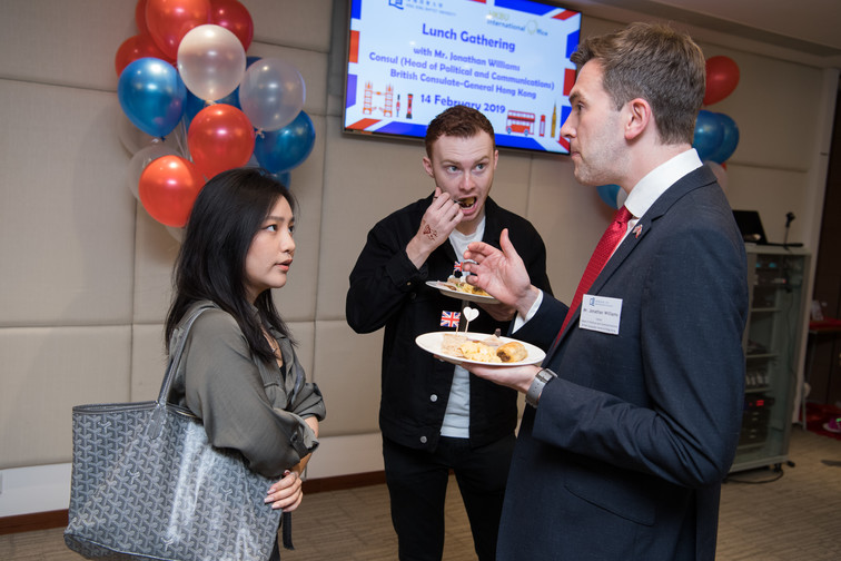 Image of Lunch Gathering with British Consul