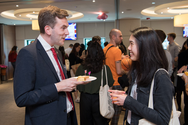 Image of Lunch Gathering with British Consul