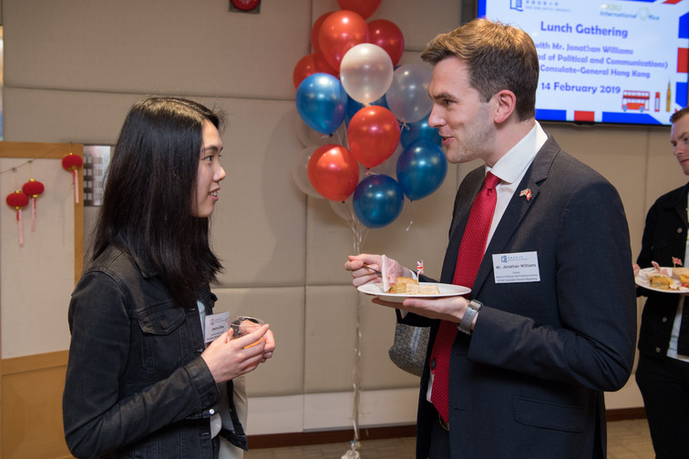 Image of Lunch Gathering with British Consul