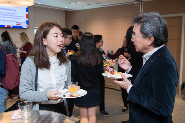 Image of Lunch Gathering with British Consul