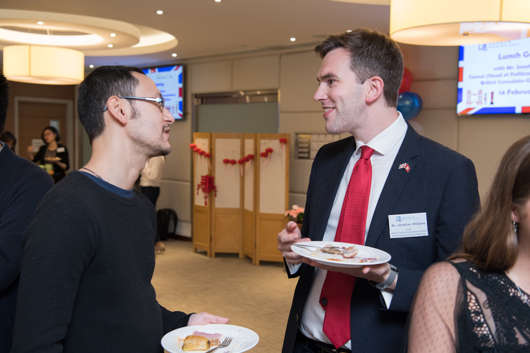 Image of Lunch Gathering with British Consul
