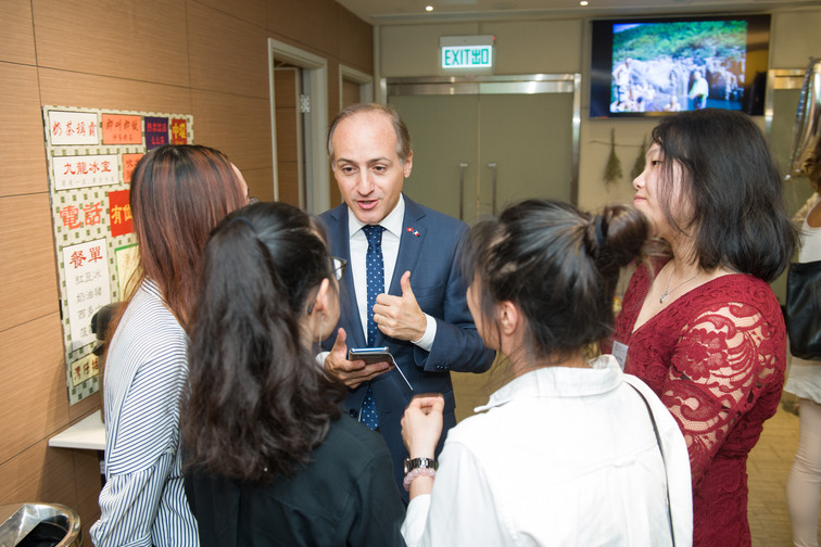 Image of Lunch Gathering with Consul General of France