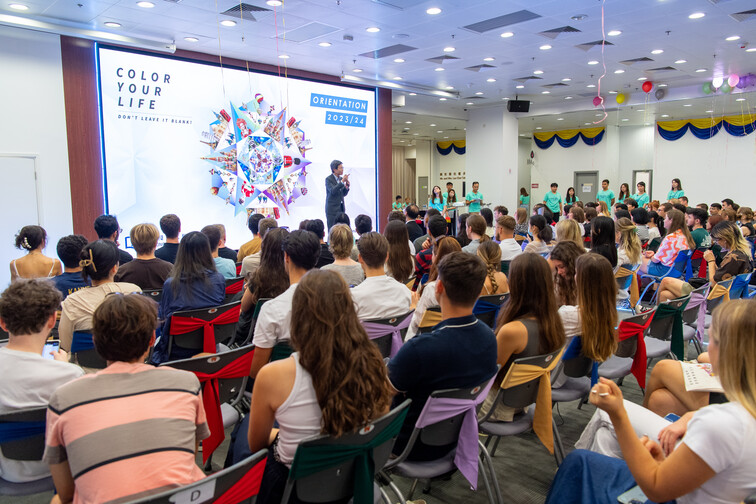 Image of Orientation for Incoming Exchange and International Students (2023 Fall)